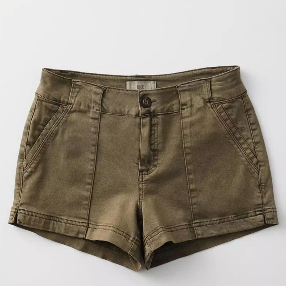 BKE Payton Stretch Short, Moss - Size 30